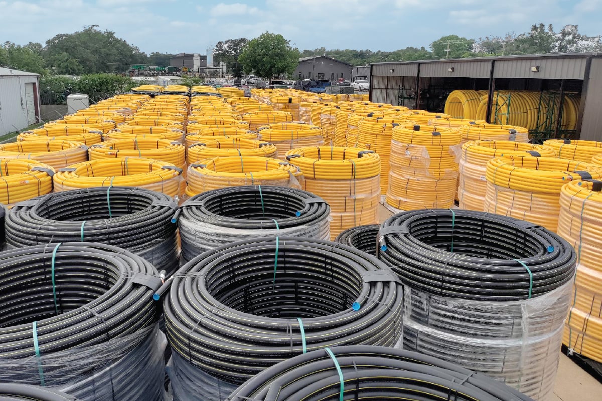 pipeline to meter- pipe