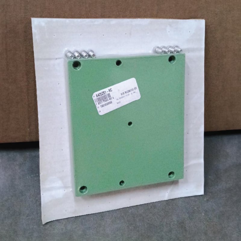 Recoated Heater Plates