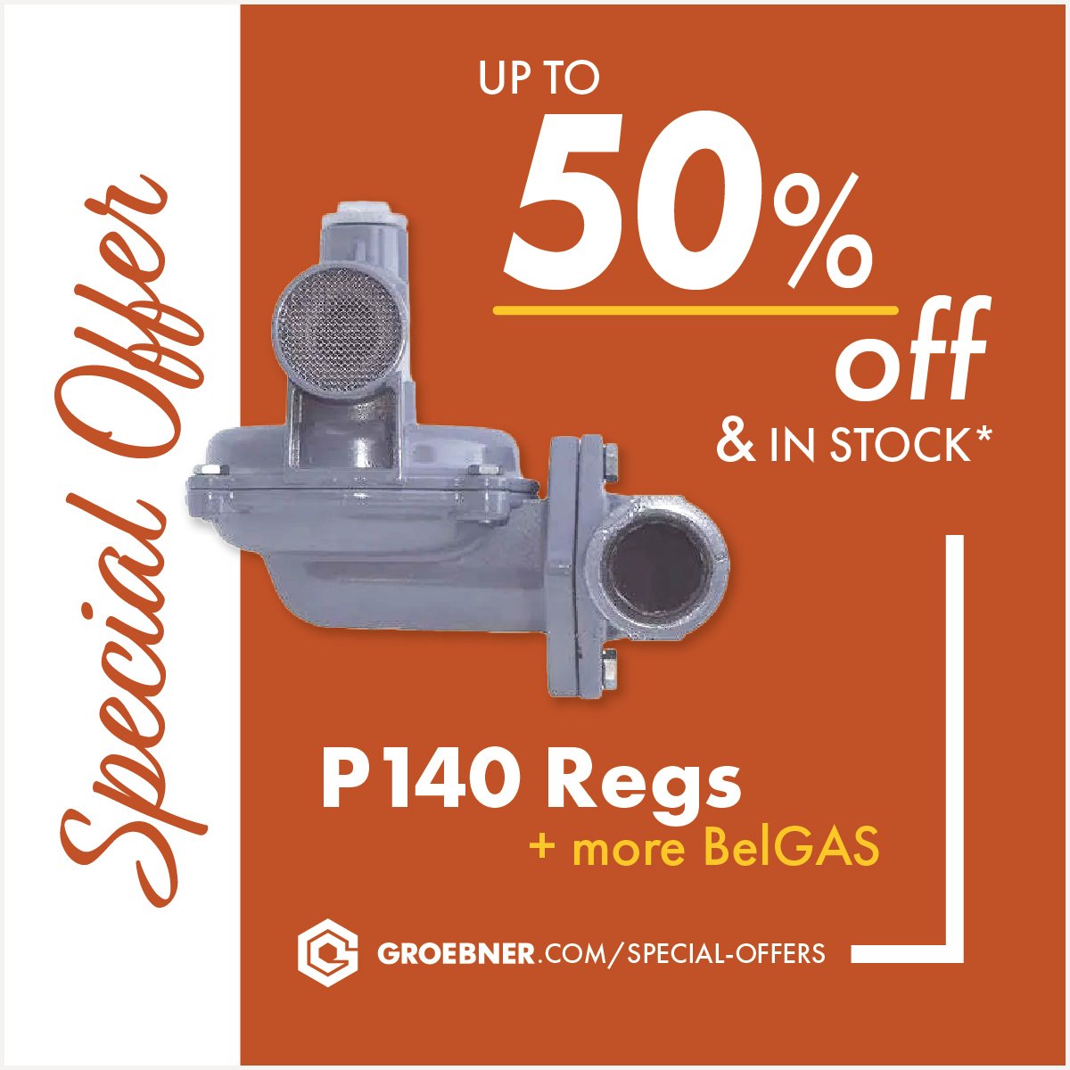 Special Offers - P140 Regulators