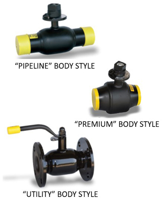 broen floating ball valves