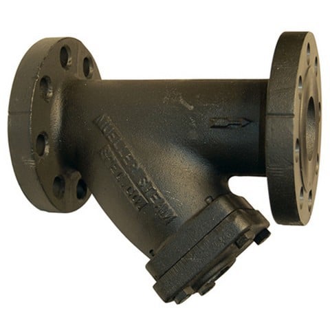 Y Strainer Cast Iron Flanged End