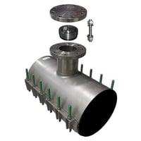 Thumbnail of Fitting Stainless Steel Saddle M C S(10to24)