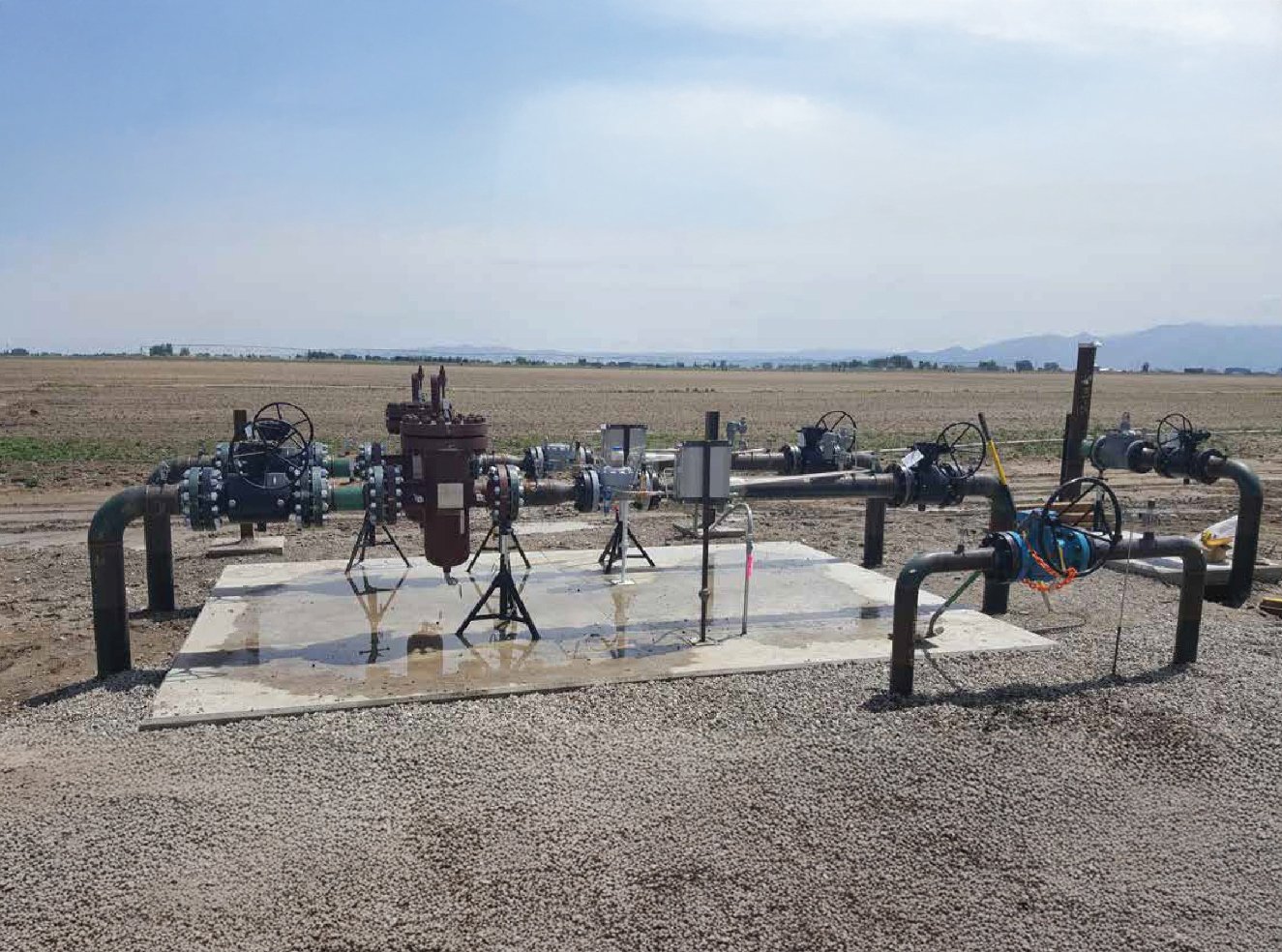 pipeline to meter - valves and accessories