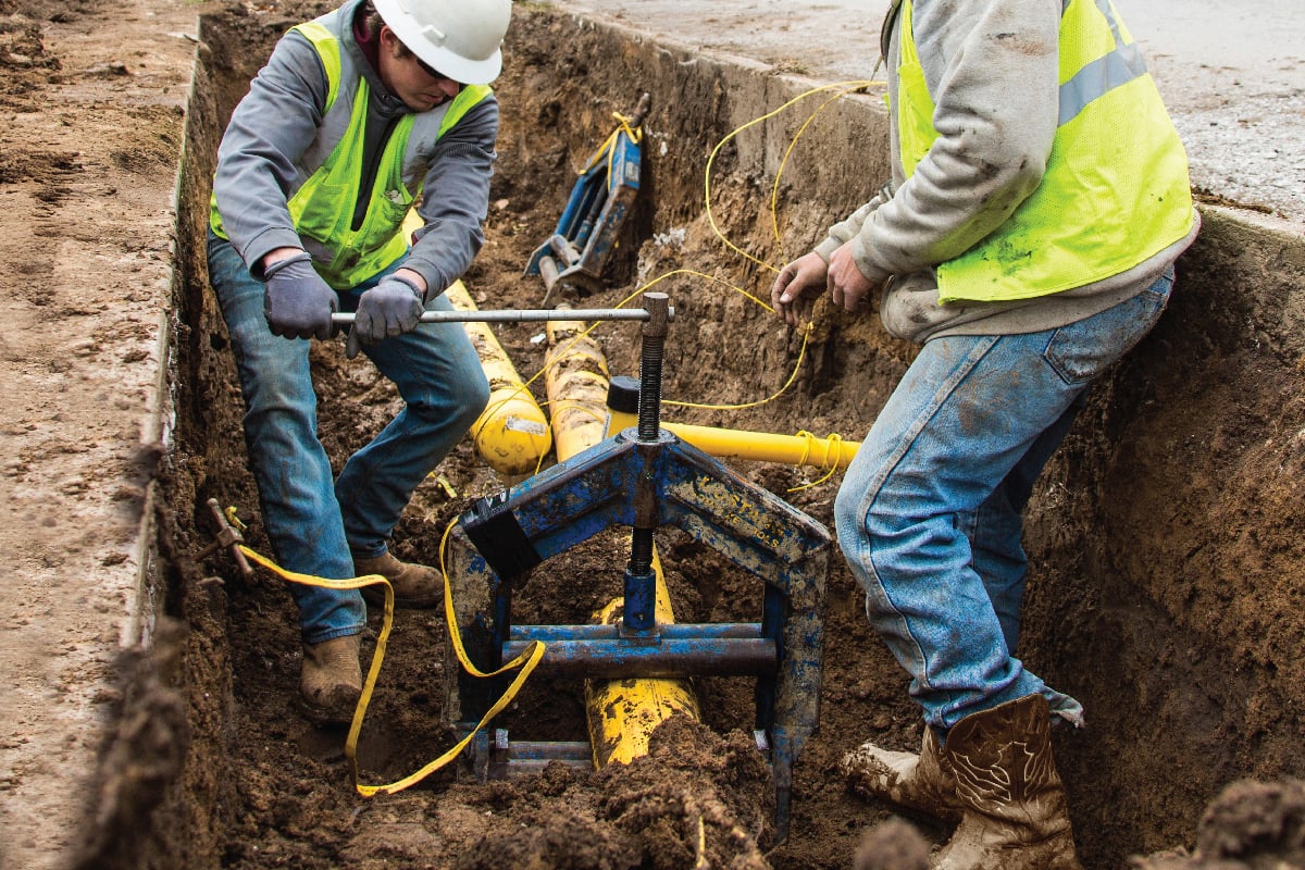 pipeline to meter - flow control